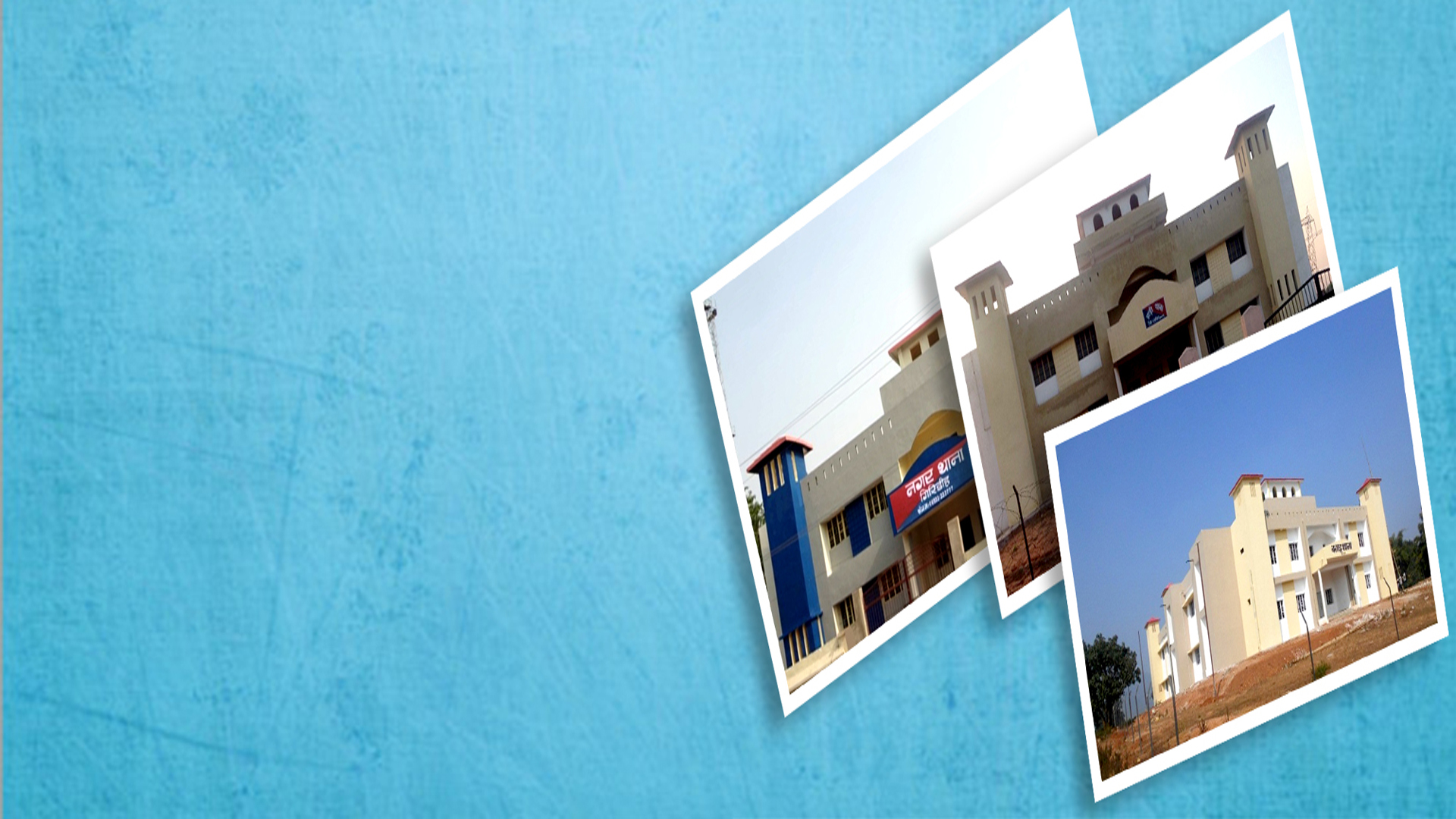 Fortified police station at Giridih, Dandi and Bagdu